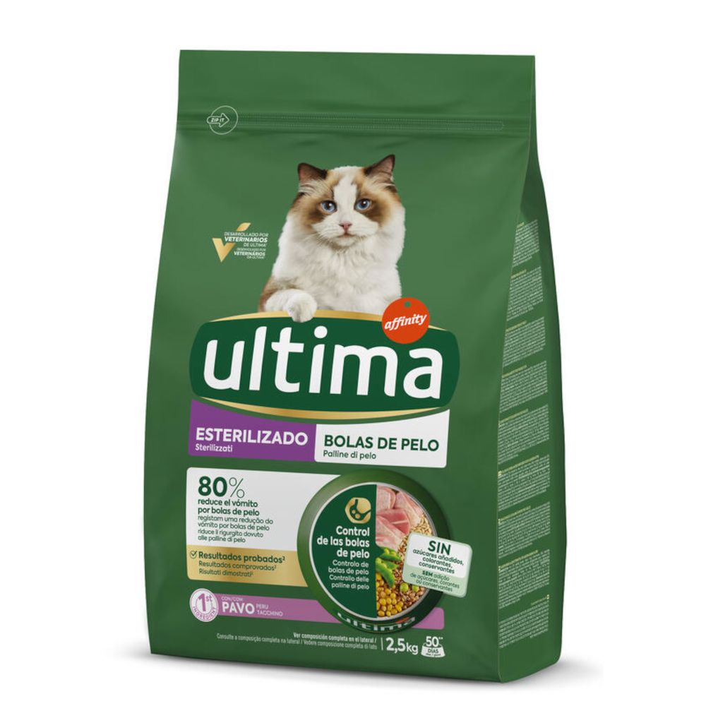 Ultima Sterilised Hairball Turkey