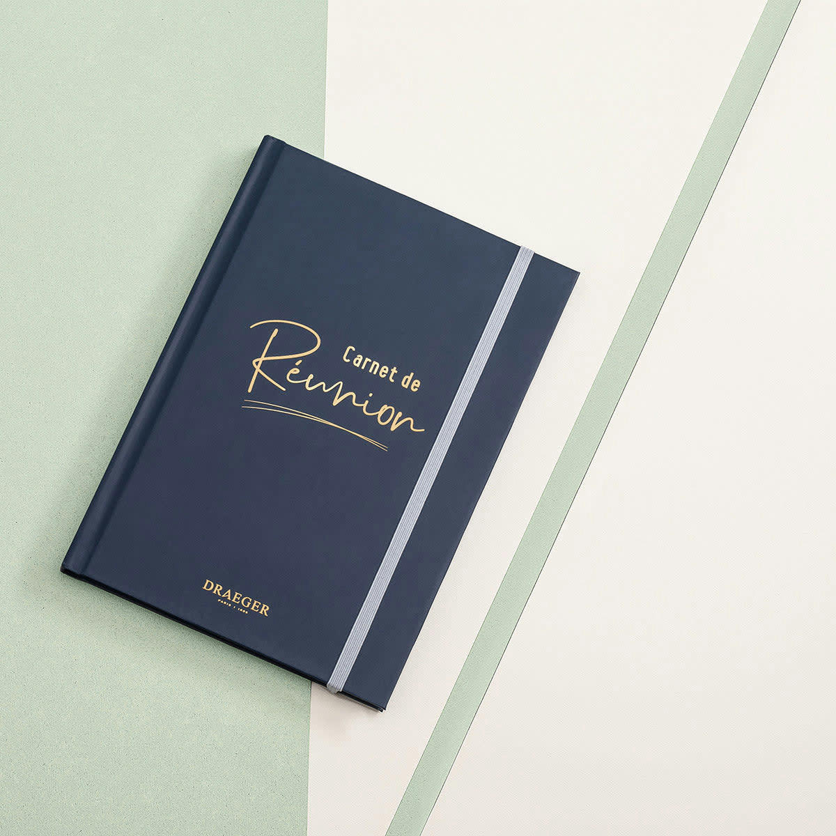 - Carnet De Réunion A5 - Fermeture Élastique