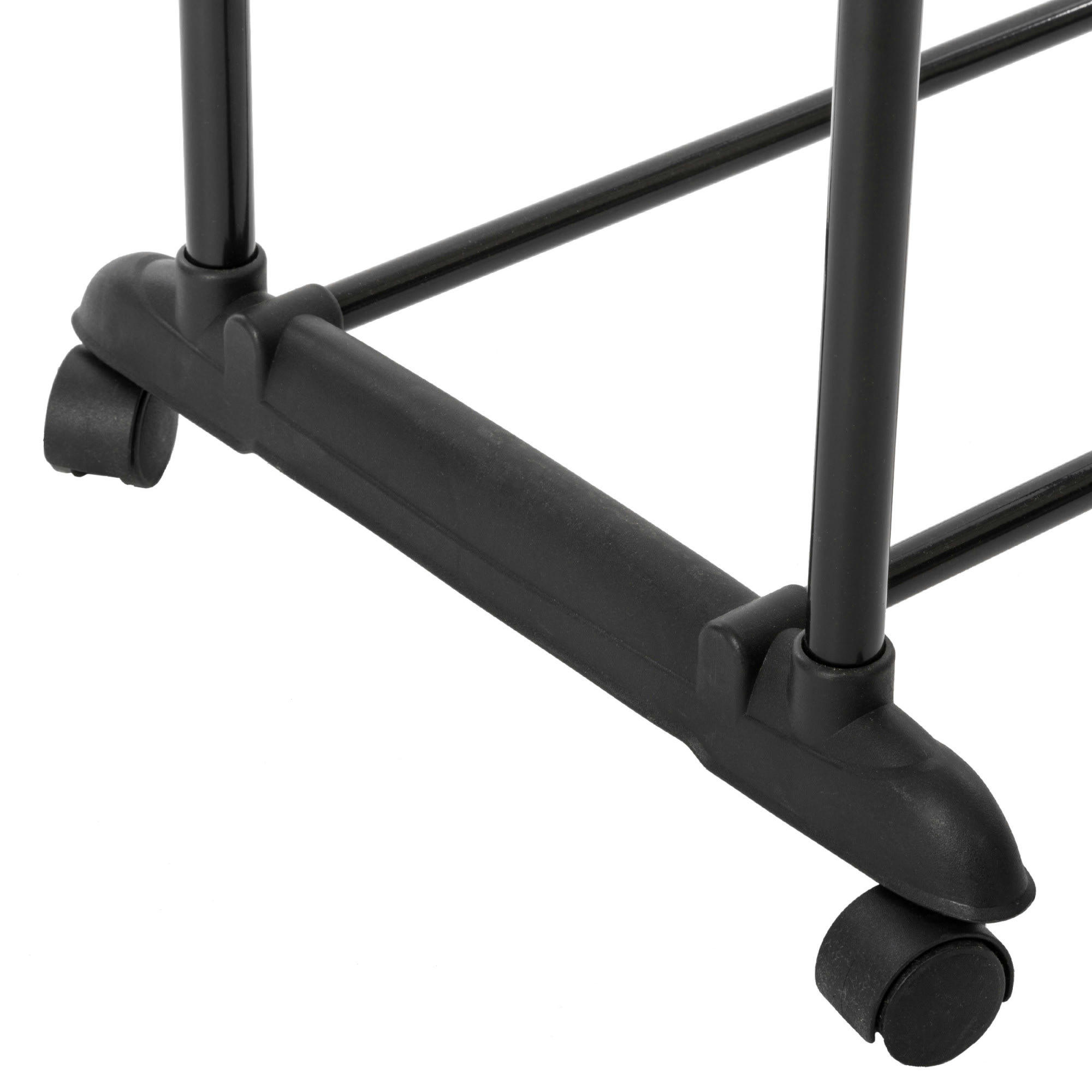 - Portant vêtements double extensible en hauteur - 80x43x160cm