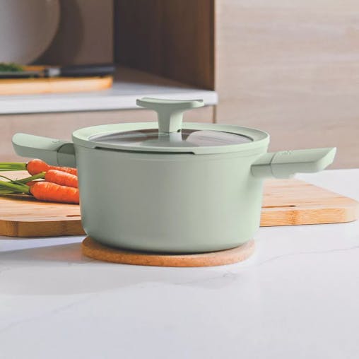 BergHOFF Balance Stockpot with Lid 24cm x 14cm | Sage