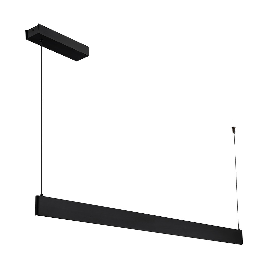 Lampa wisząca LINEA czarna LED 1x36W Odcienie bieli 1800lm Milagro