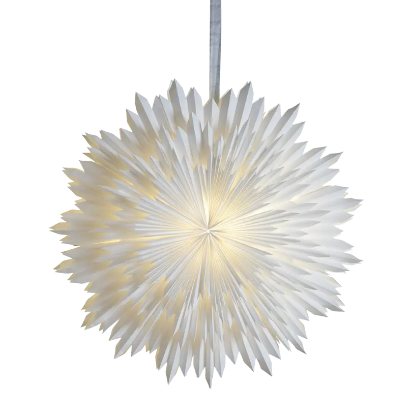 Papierstern Ice