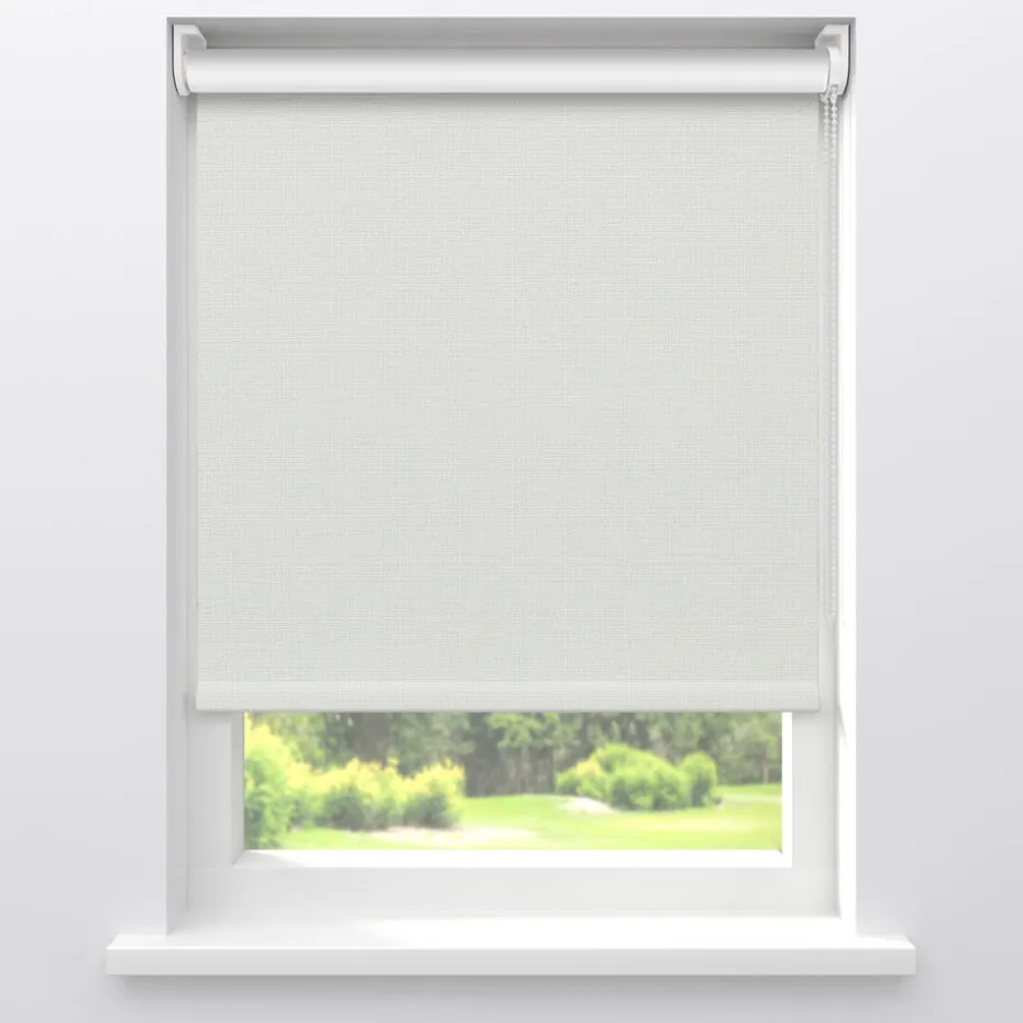 Kwantum Rolgordijnen | Rolgordijn Cloe  Verduisterend Wit