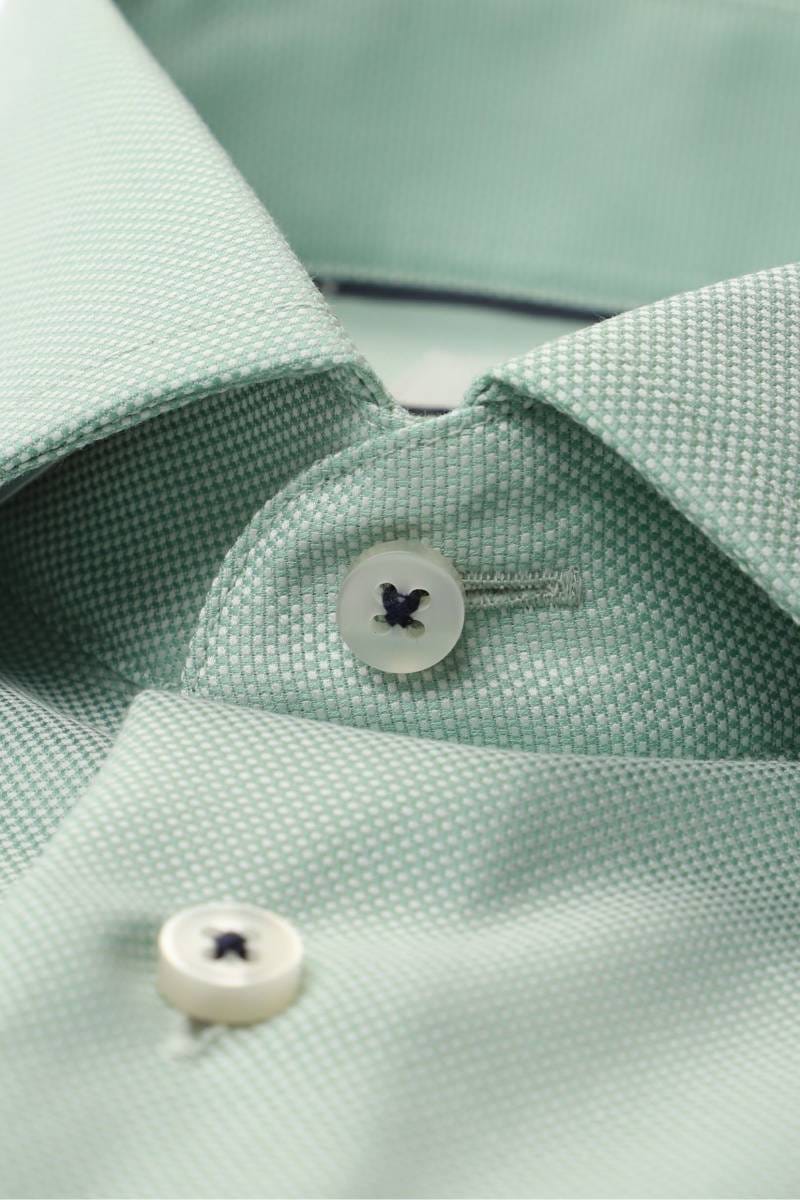 ETERNA 1863 Modern Fit Hemd hellgrün, Strukturiert