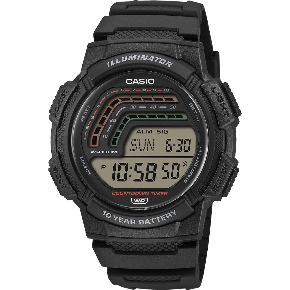 Casio WS-1800 44.2mm 10ATM Quartz Digital watch