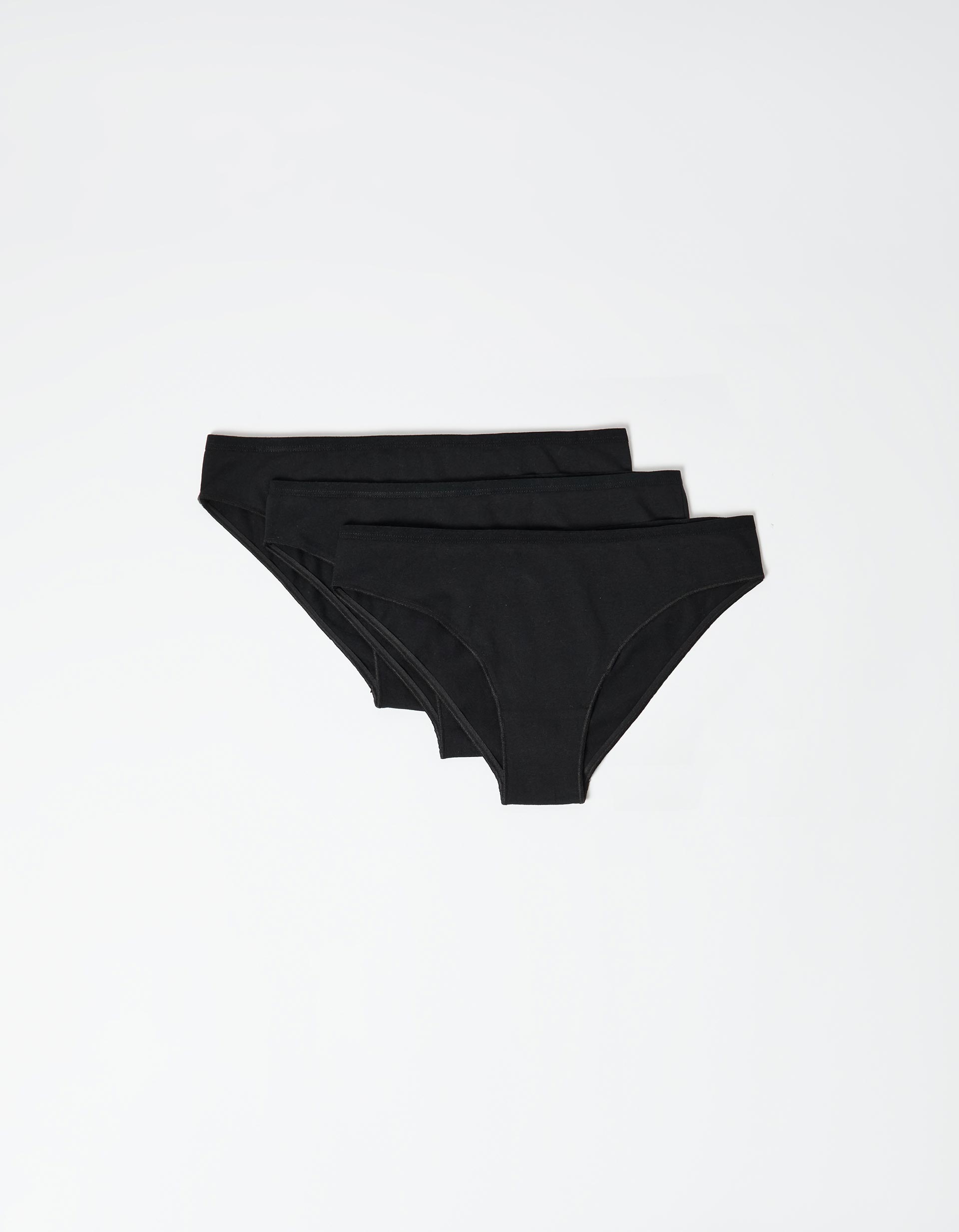 Pack 3 Cuecas, Mulher, Preto