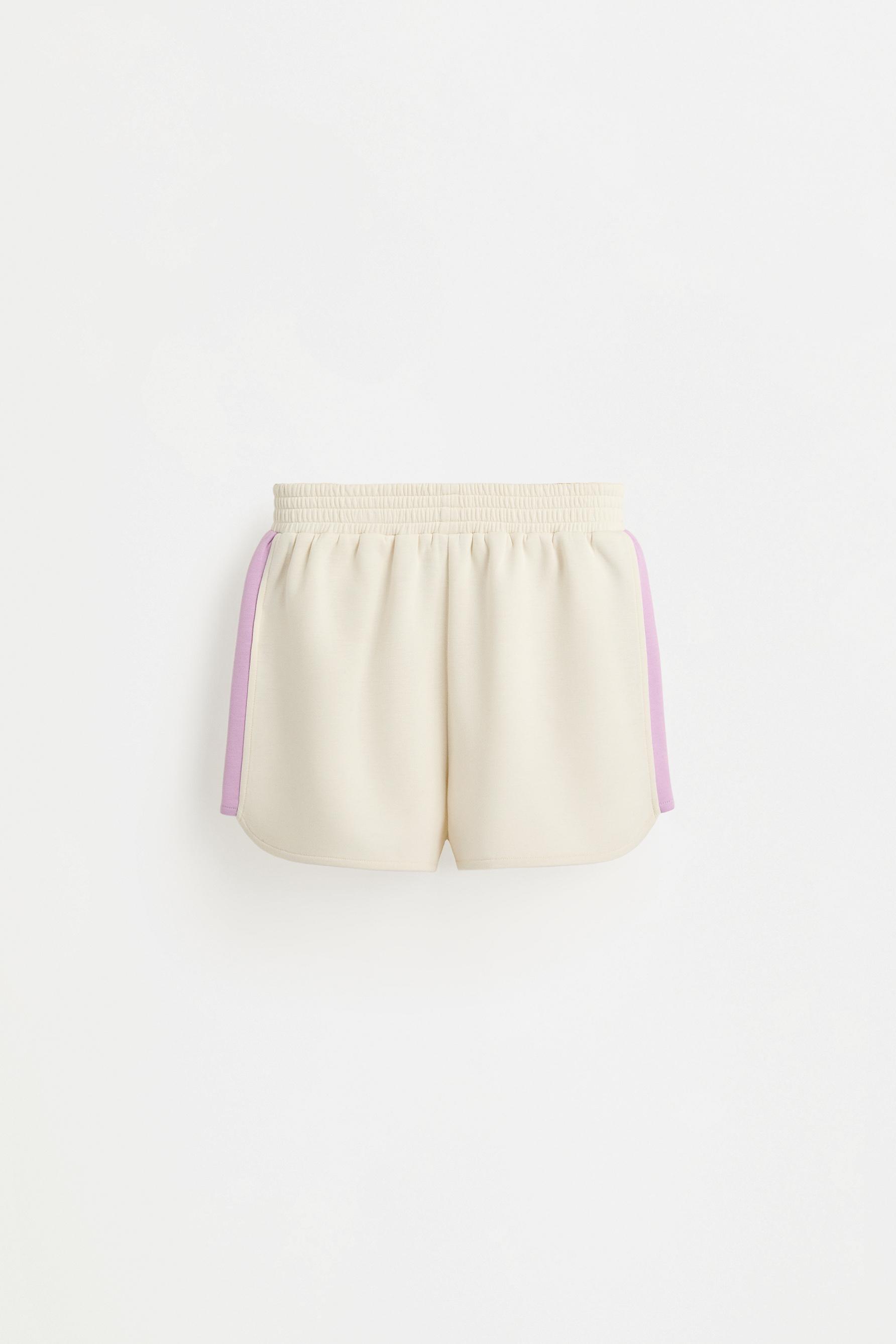 Short deportivo felpa fluida