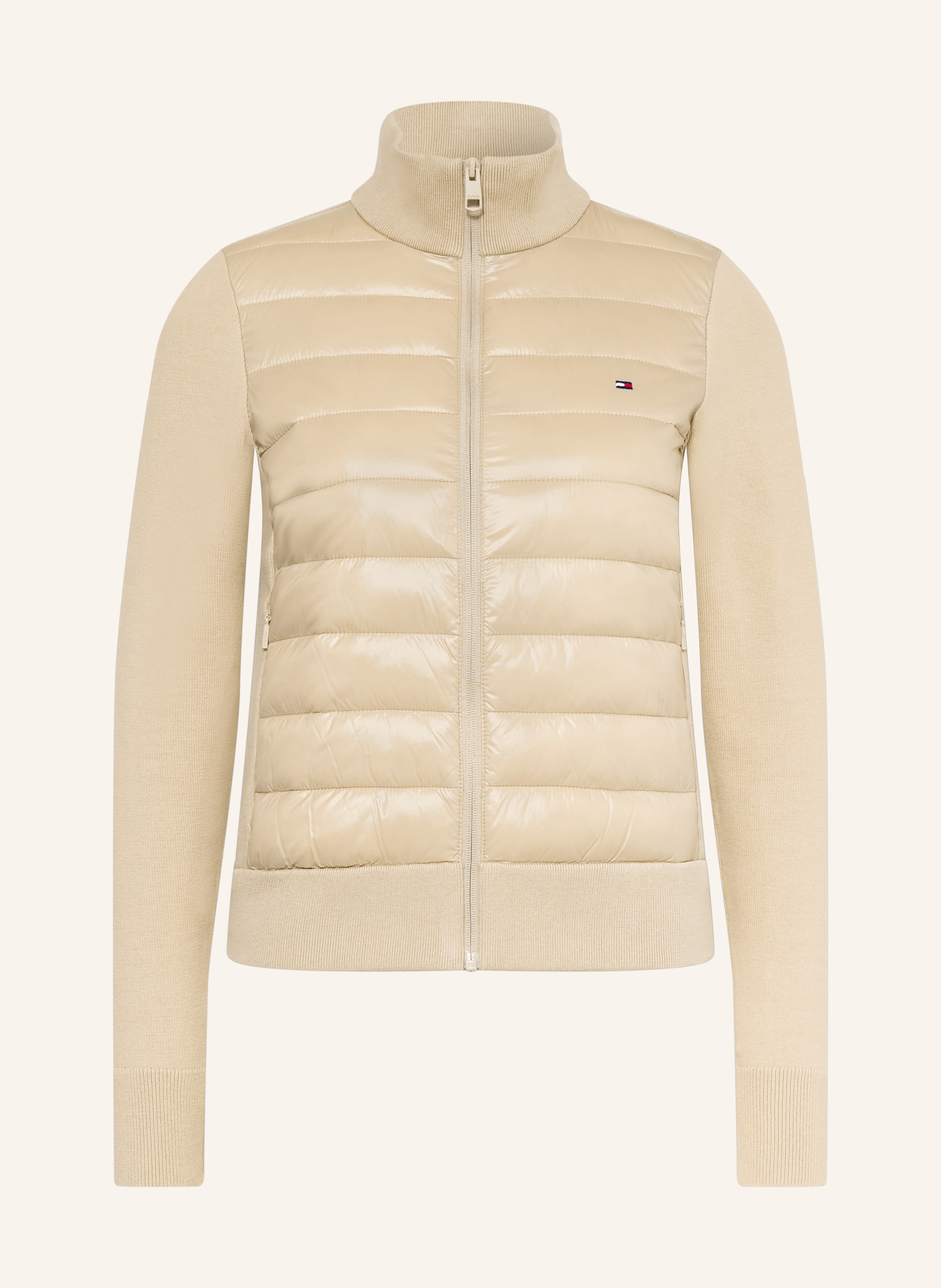 TOMMY HILFIGER Steppjacke im Materialmix