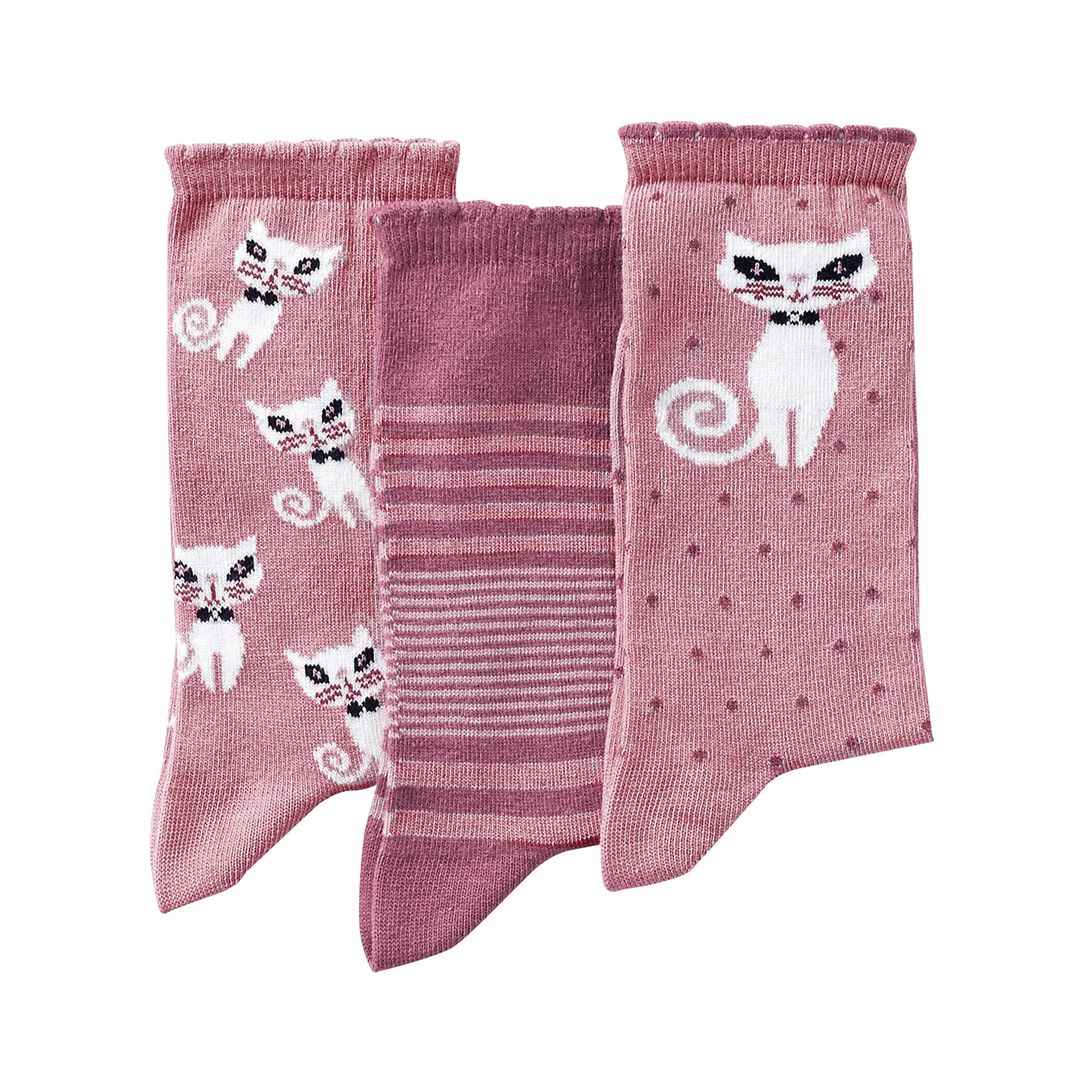 Chaussette fantaisie - lot de 3 paires
