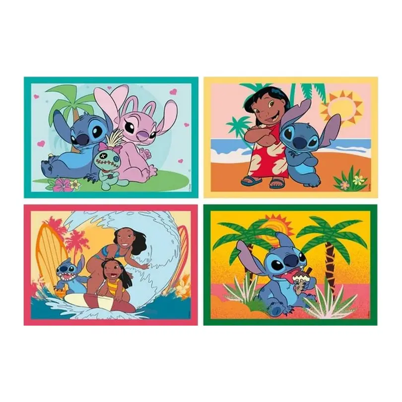 Puzzle 4er-Set Stitch