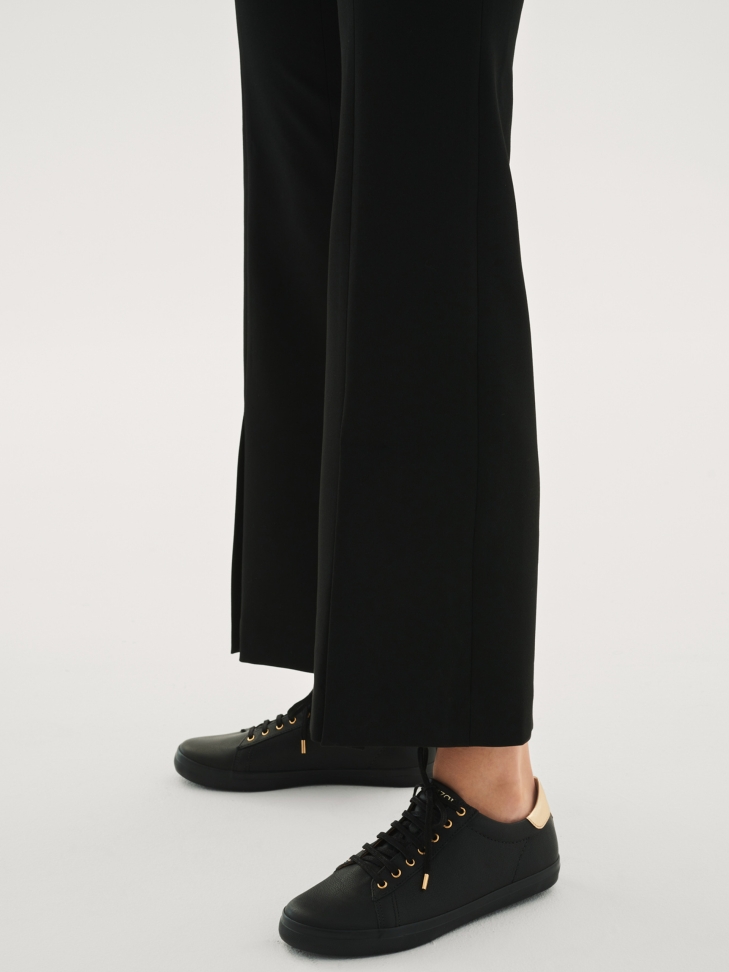 Ladies' black sneakers