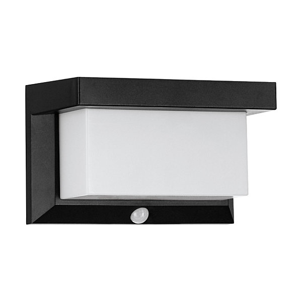 Applique extérieure solaire LED integrée Utrera noir IP44 800lm Eglo