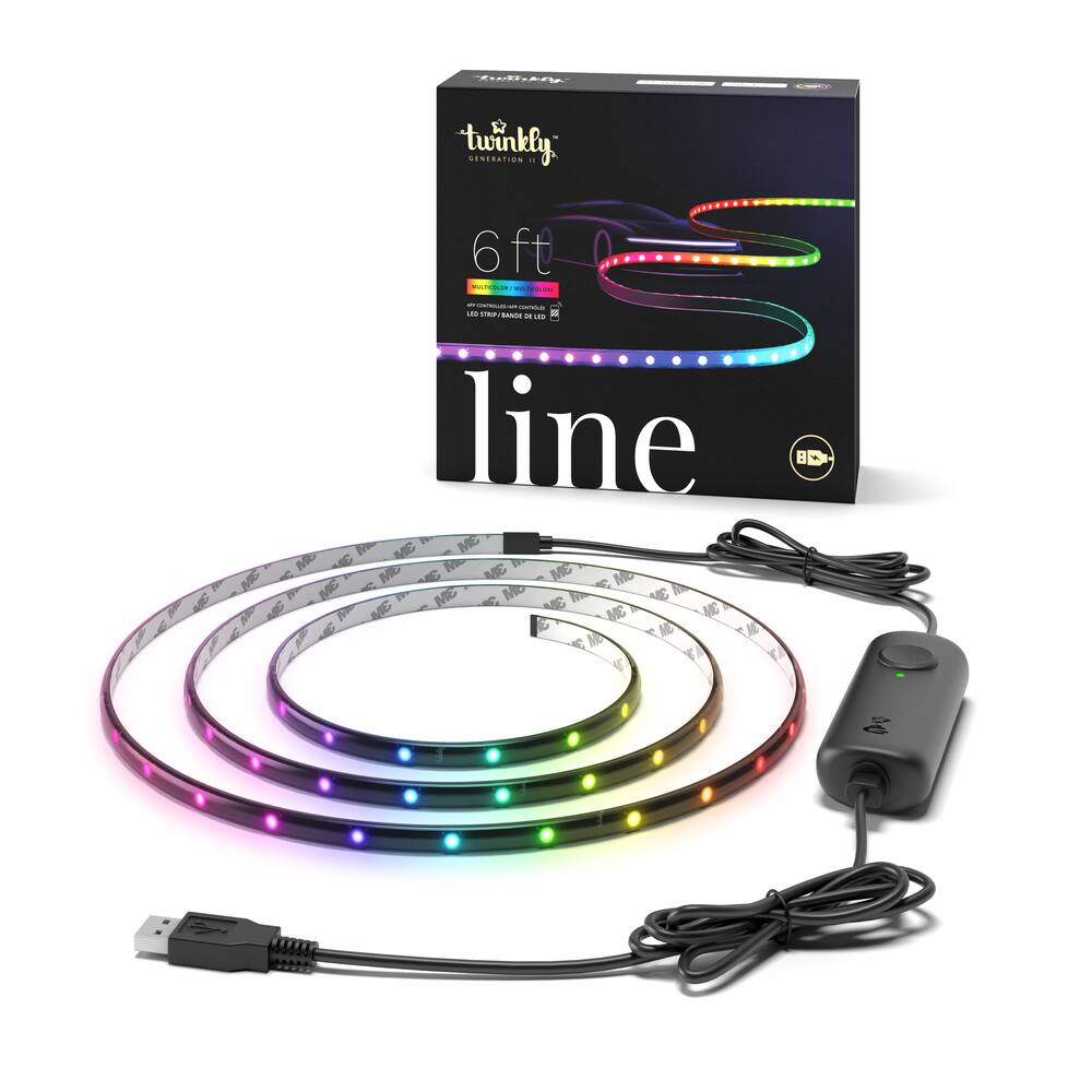 Twinkly App-Controlled RGBIC LED Strip Light
