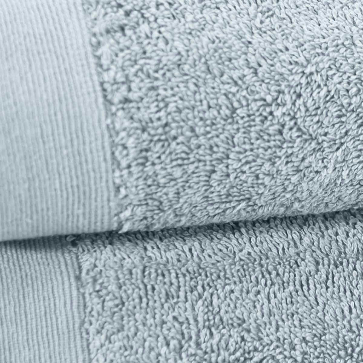 STUDIO - Lot de 2 serviettes de toilette 500 gr/m²  nuage 50x90 cm