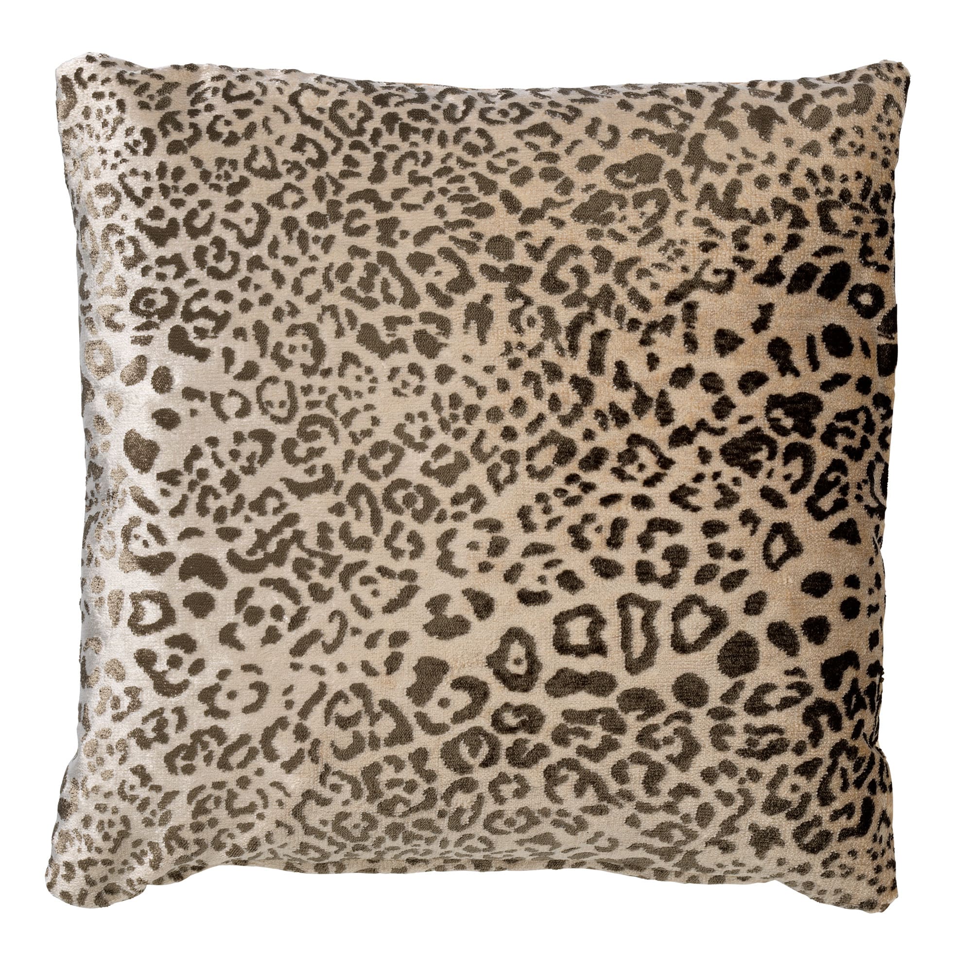 LEONELLE | sierkussen 45x45 cm | Pumice Stone | beige | dierenprint | Hoii | met duurzame kussenvulling