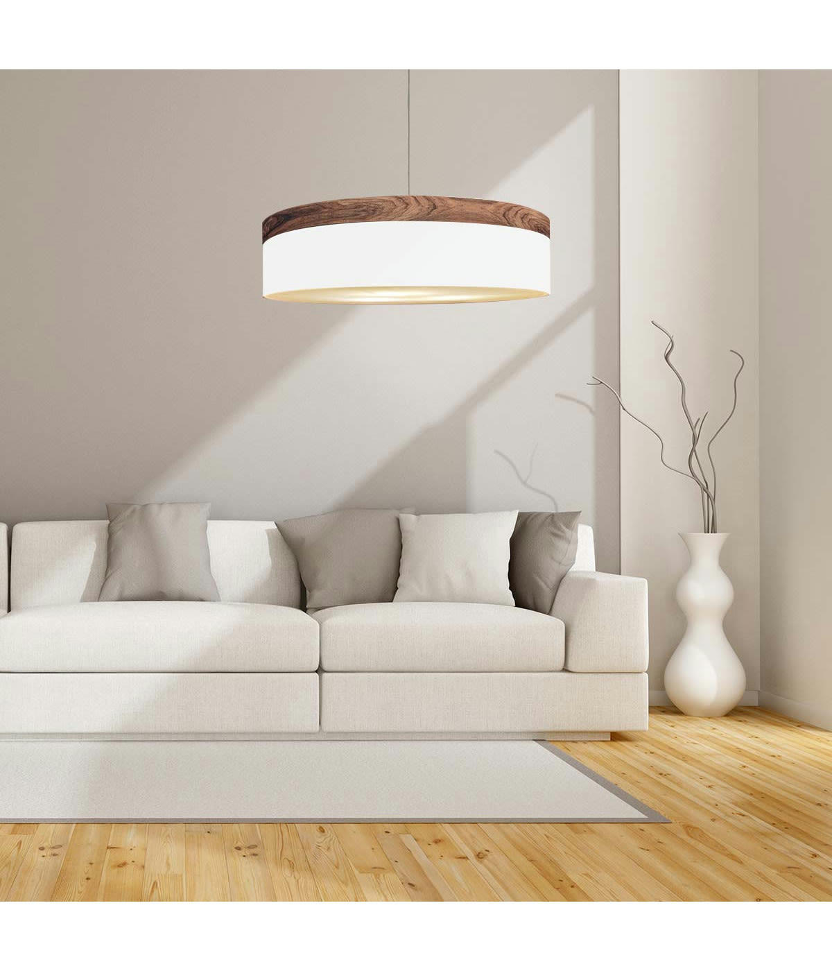 FINO - Suspension Boobby Slim blanc D: 65 x H: 20