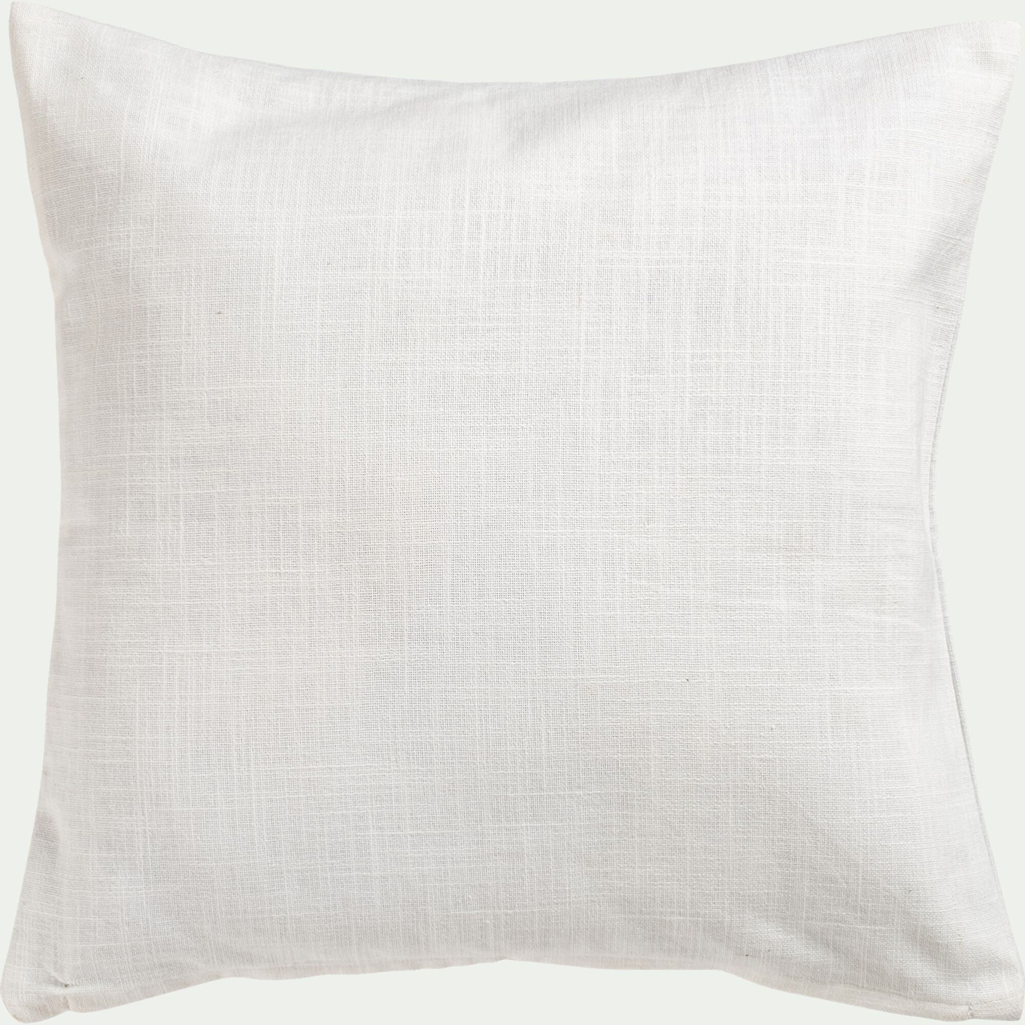 FAMILLE LION - Coussin motif lions en coton 45x45cm - jaune