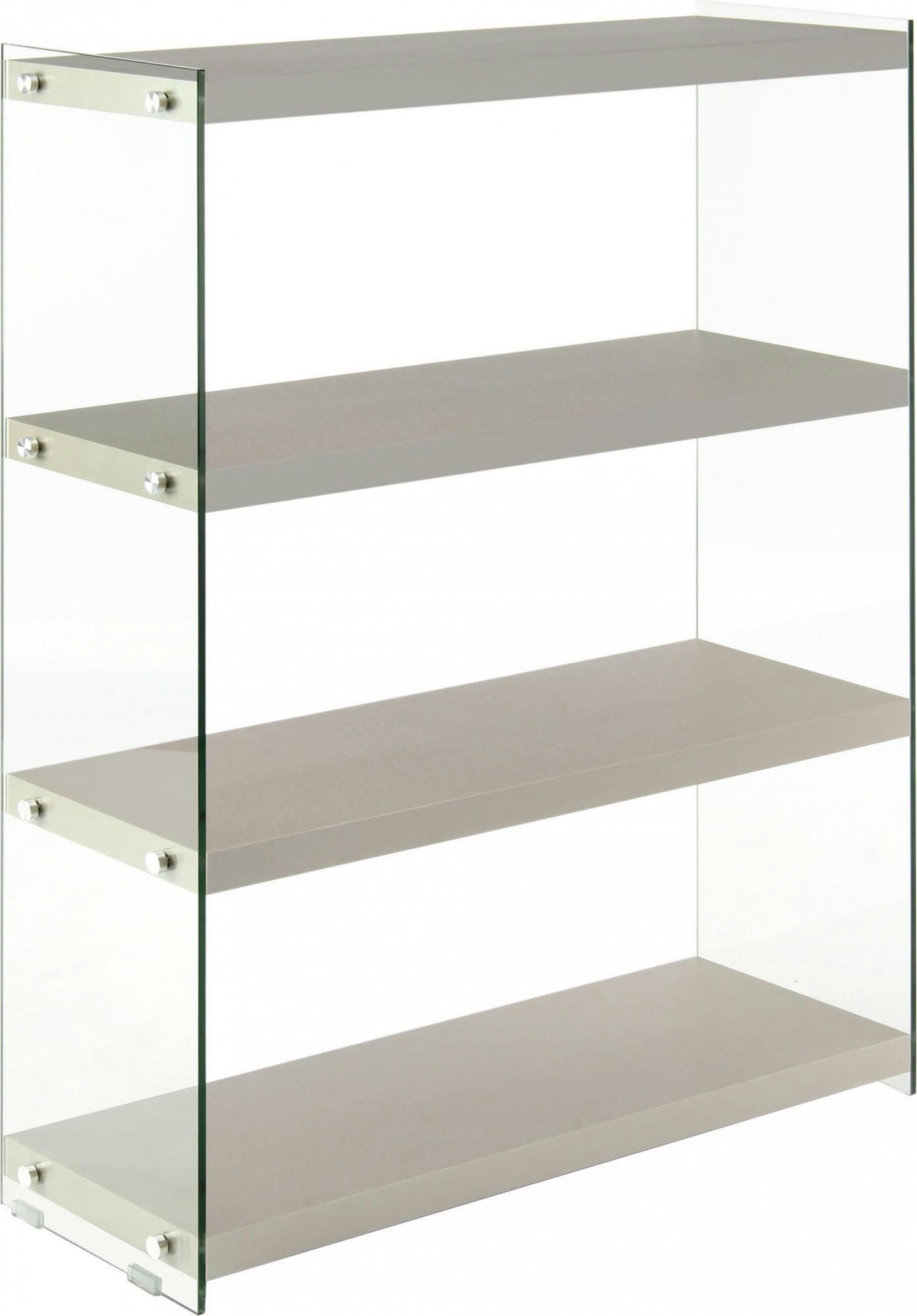 ELEMENTARY - Etagère Verre Argent