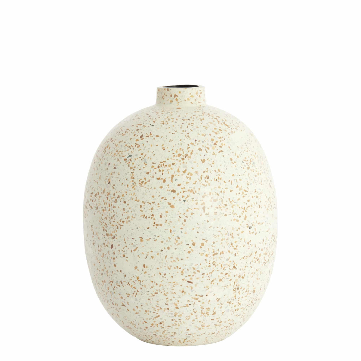 Light & Living vaas Orxeta - wit - Ø31cm