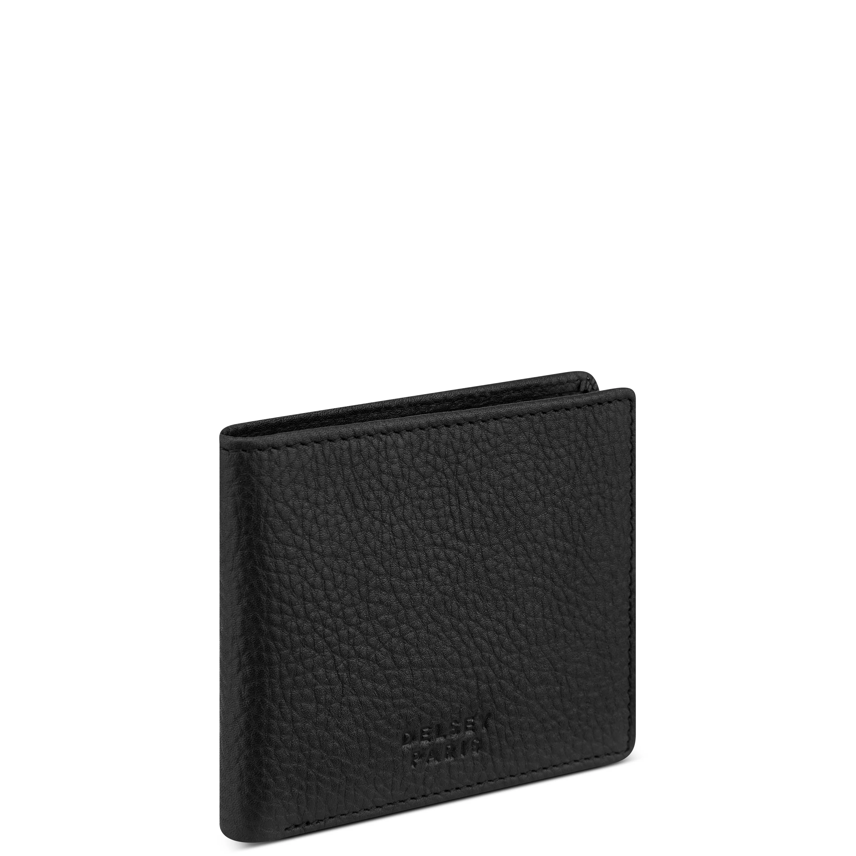 LE CUIR GRAINÉ - PORTE-CARTES HORIZONTAL 2 VOLETS