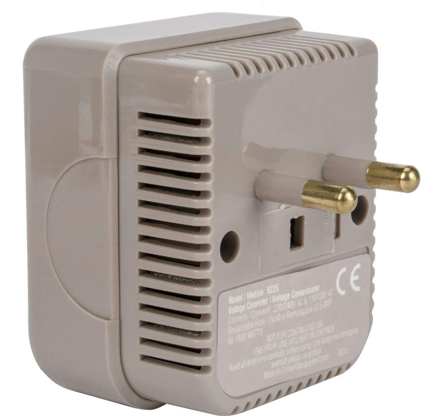 Maple Leaf International Universal Travel Adapter Plug & 220V to 110V Power Converter Kit