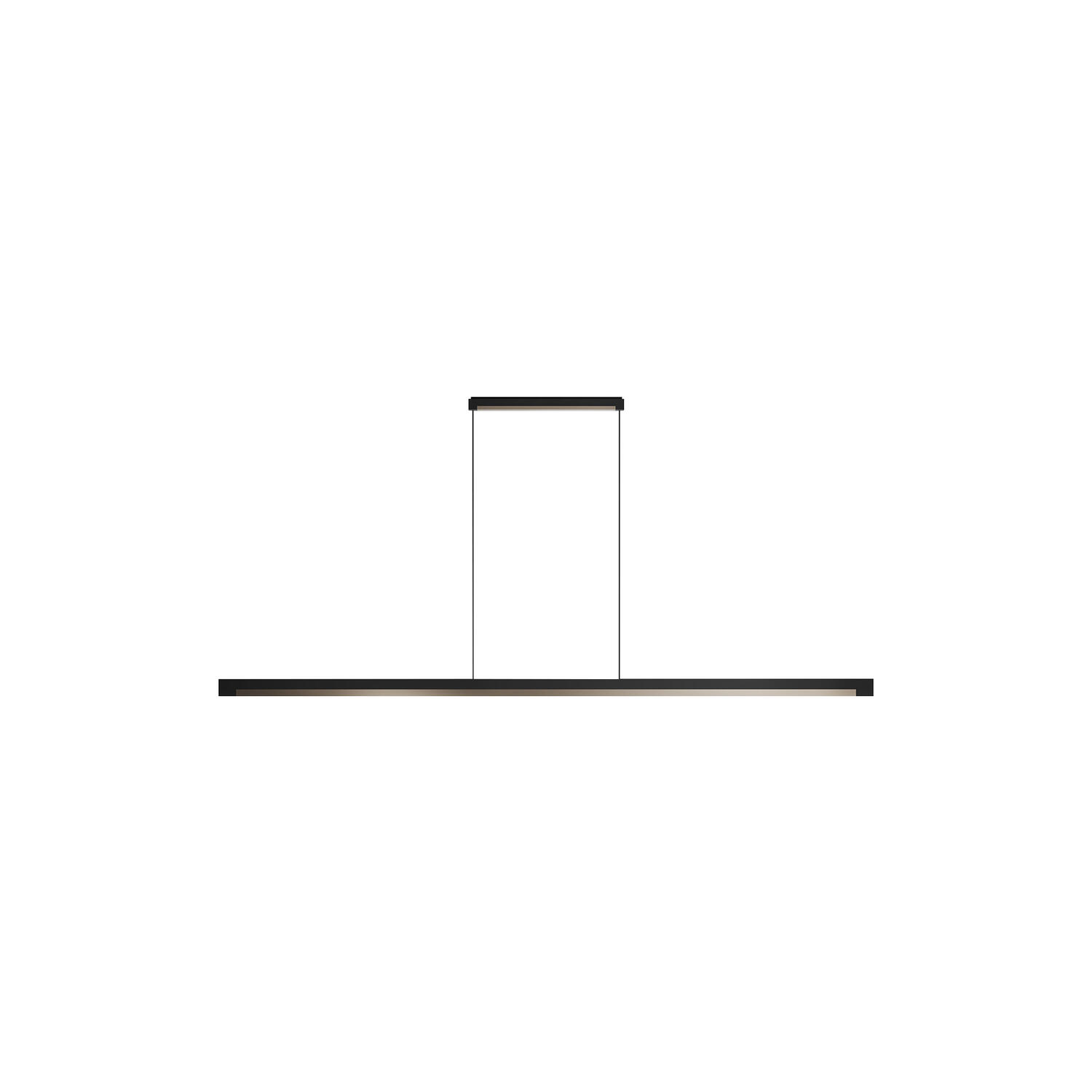 INLAY S1900 LINEAR pendel, matt black/satin gold