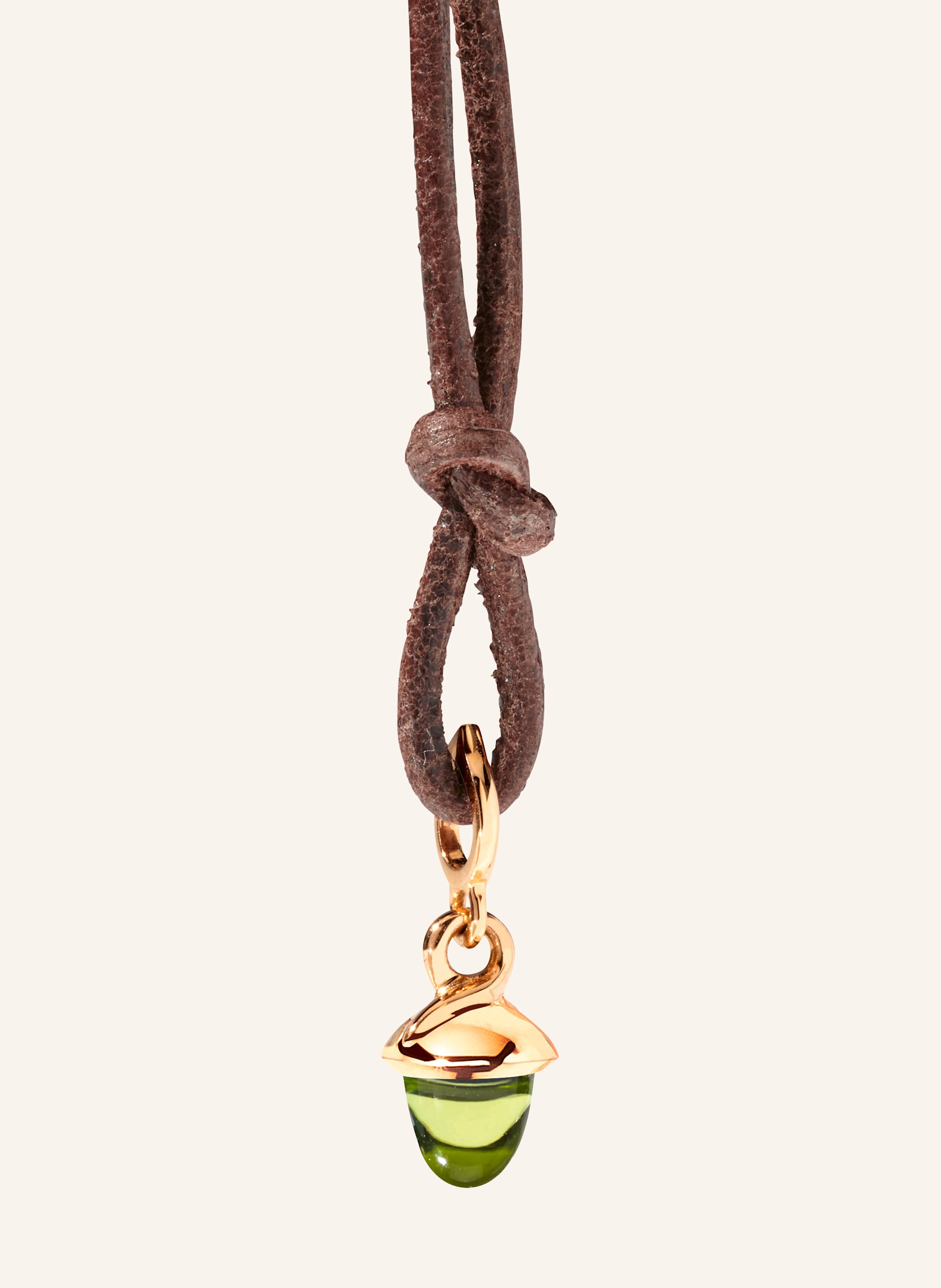 TAMARA COMOLLI Anhänger PENDANT MINIMIKADO PERIDOT 18K Roségold