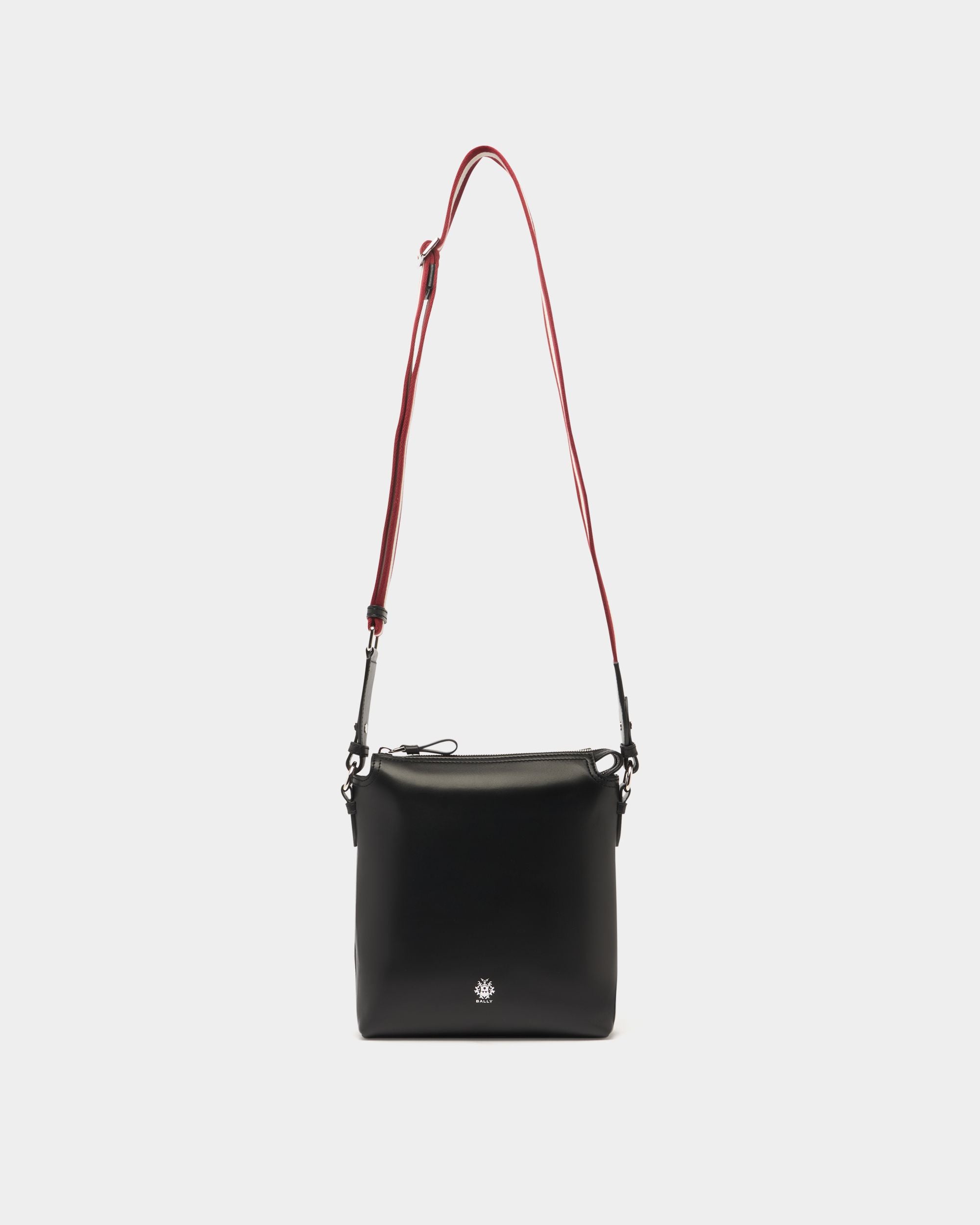 Ray Crossbody Bag in Black Leather