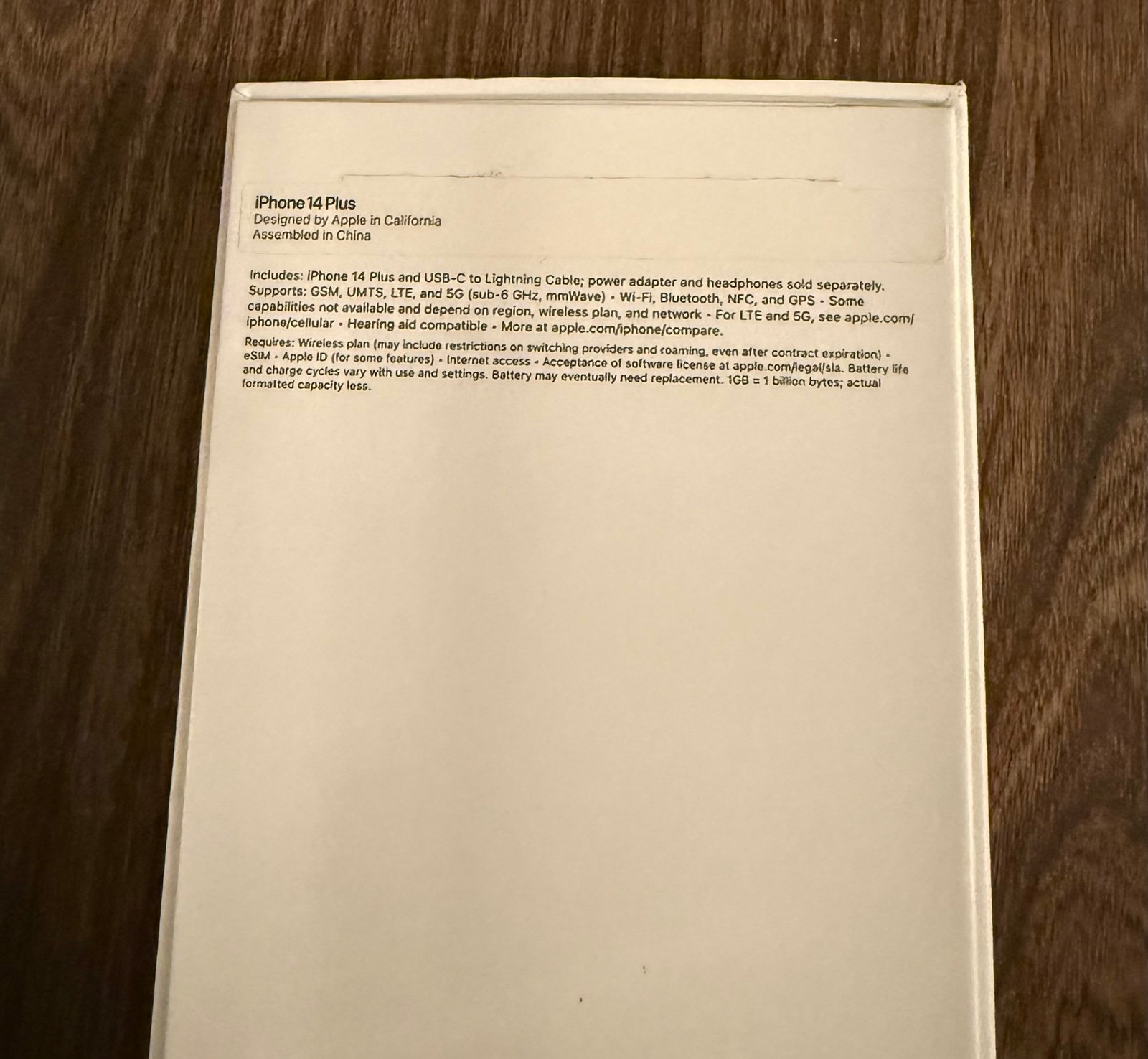 Apple iPhone 14 Plus 128 GB in Purple Unlocked