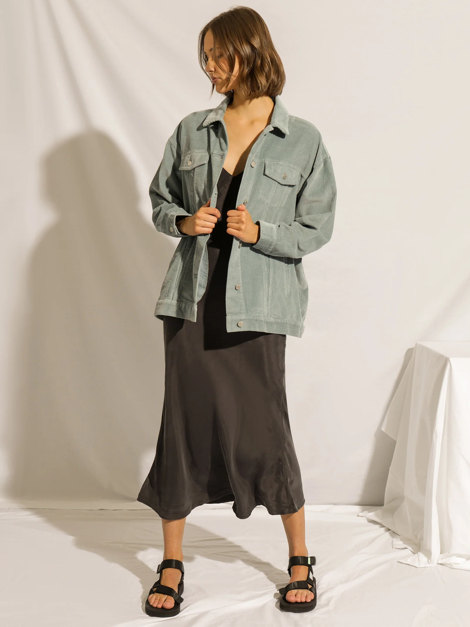 Binx Longline Cord Jacket