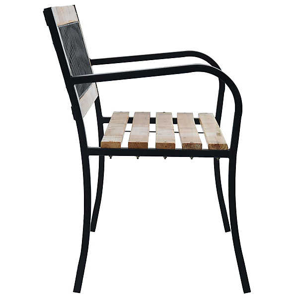 Banc de jardin 120 cm Bois vidaXL