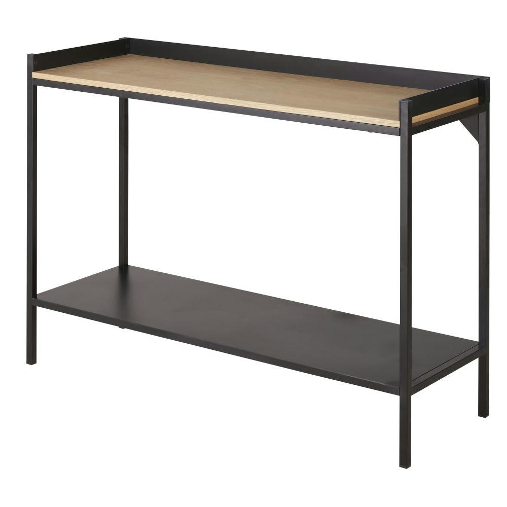 Mudo - Console en métal noir