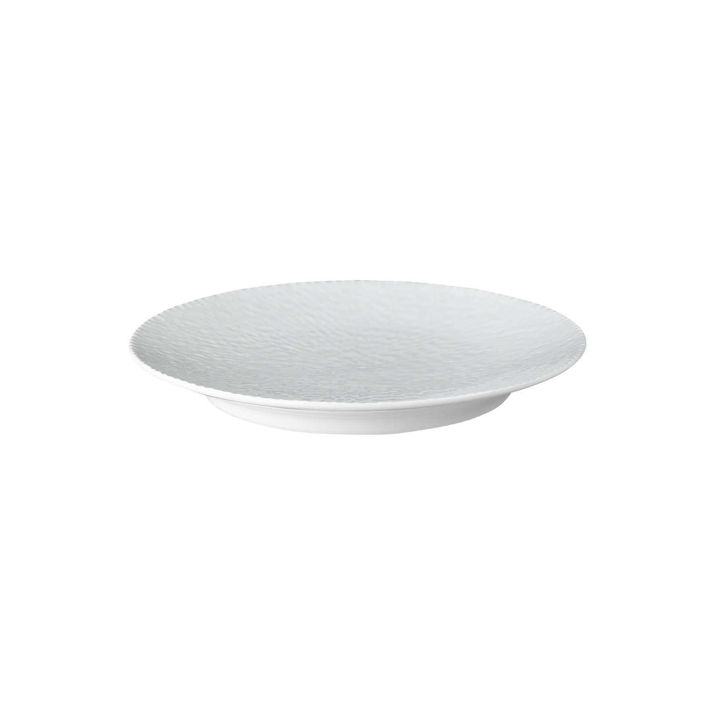 Carve White Medium Plate