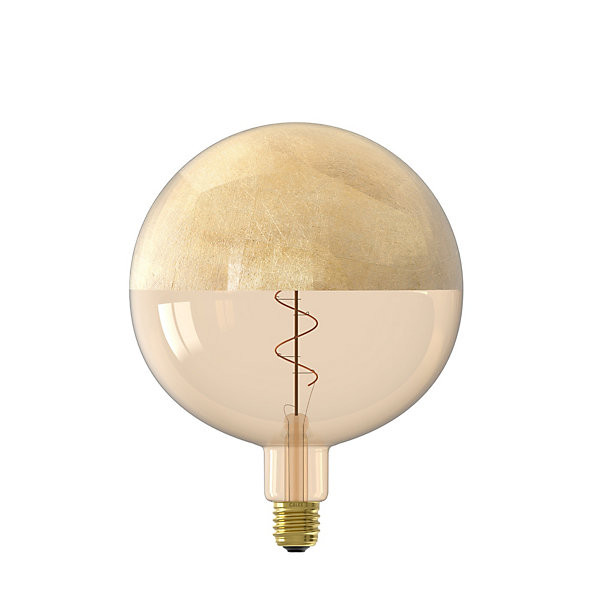 Ampoule LED décorative XXL Kalmar verre doré craquelé dimmable E27 4W 100lm Calex