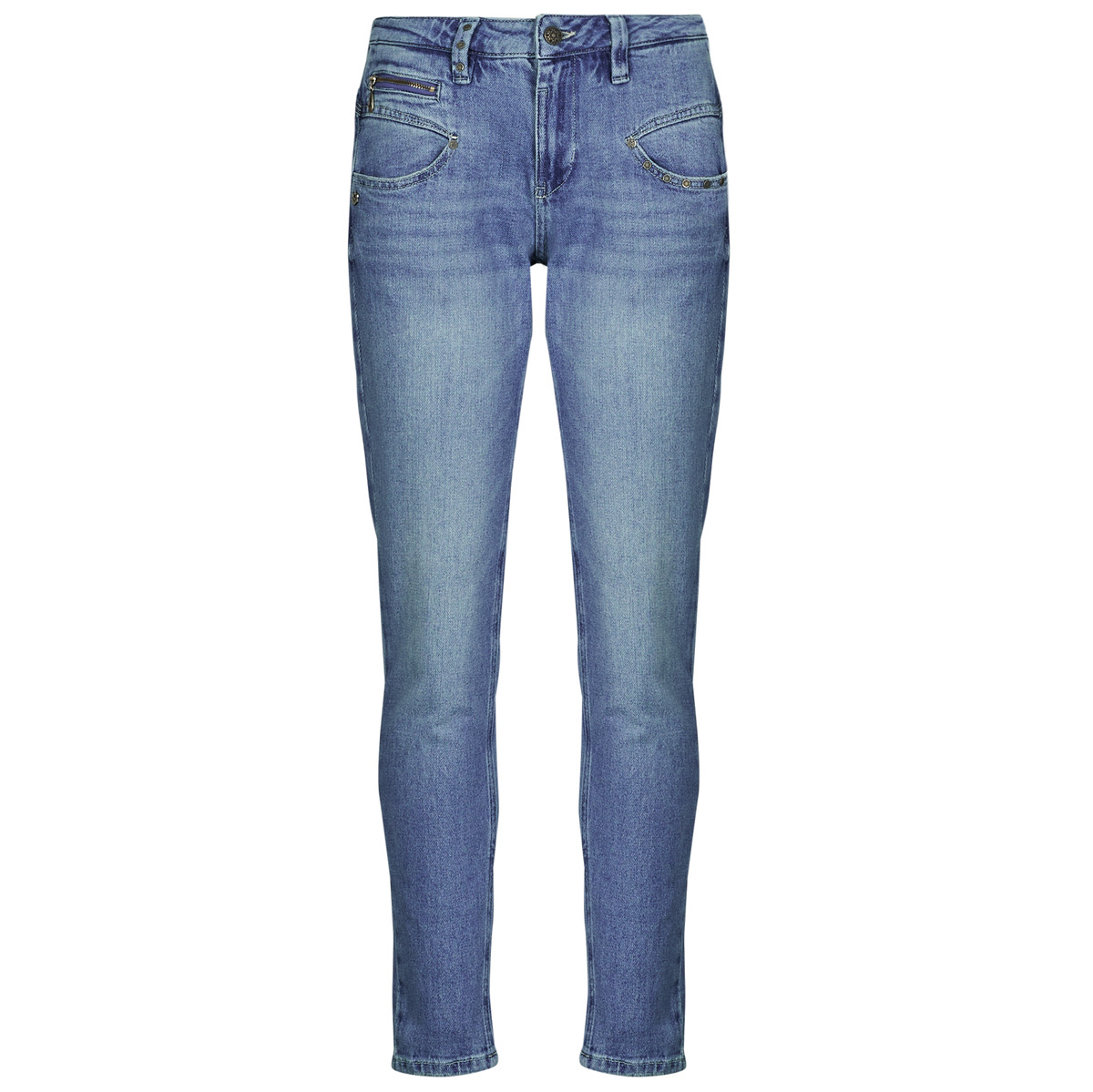 Freeman T.Porter - ALEXA HIGH WAIST CROPPED S-SDM - Blue