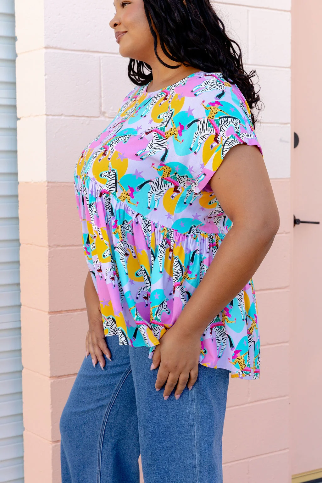 Margot Top in Yee-Har by Deb McNaughton