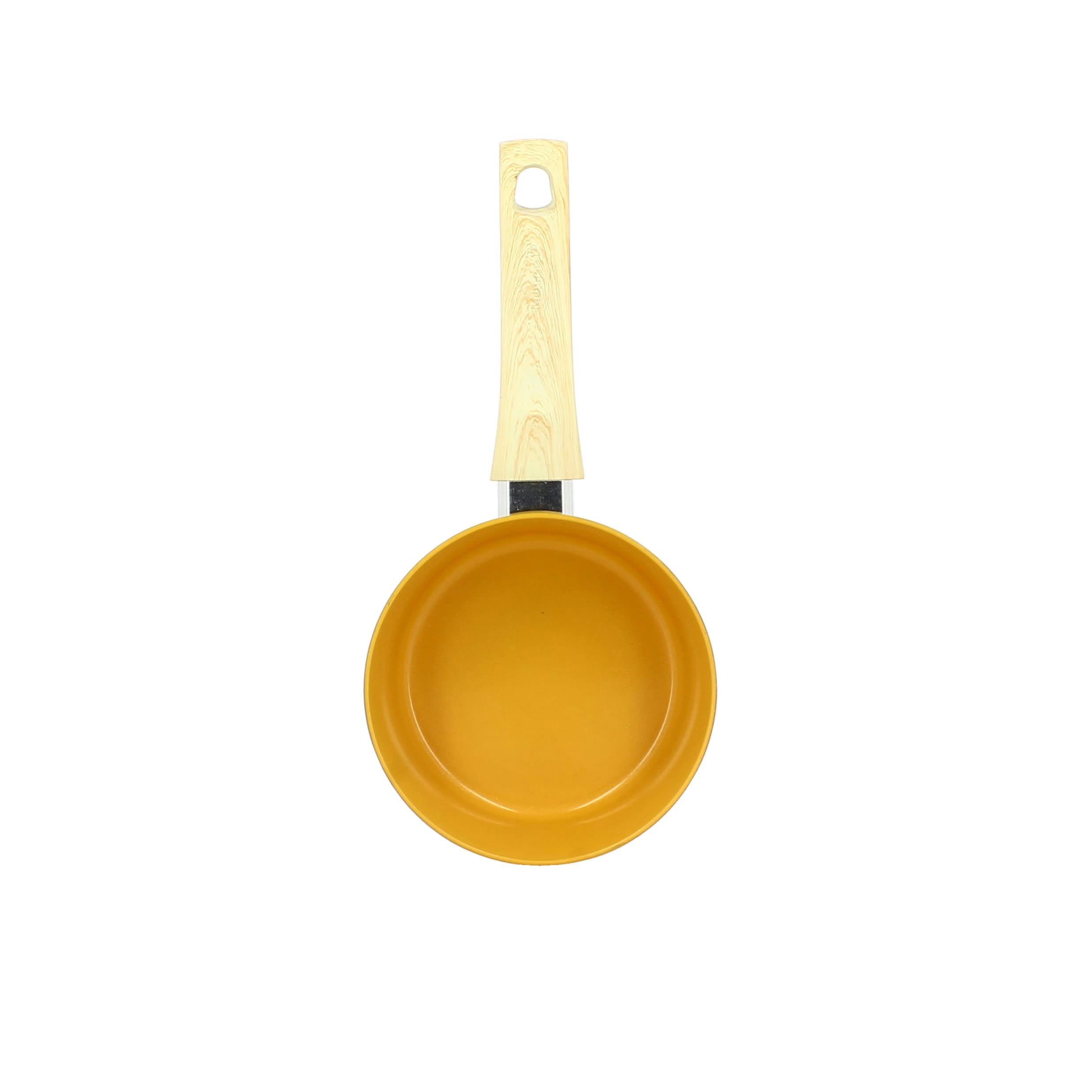 COLORAMA - Casserole en aluminium Ø16cm jaune - compatible induction