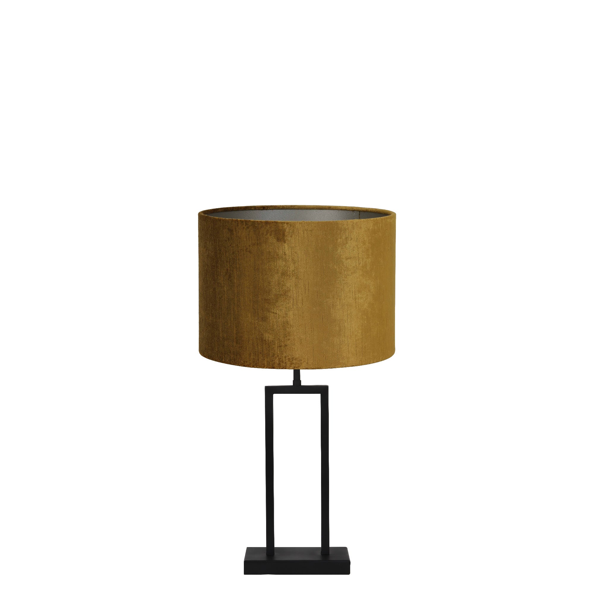 Light & Living tafellamp Shiva/Gemstone - zwart, goud - 30x30x62cm
