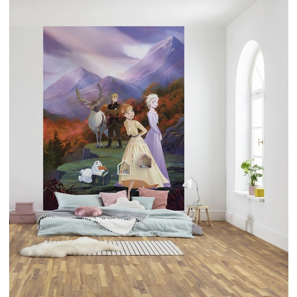 Papiertapete »Frozen spring is coming«, Breite: 184 cm, inkl. Kleister