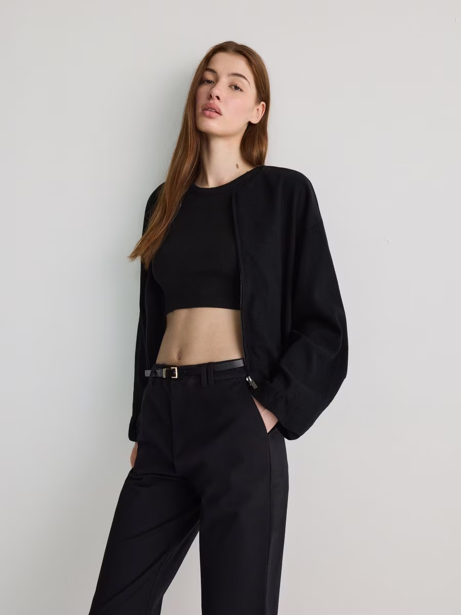 Chino Trousers With Belt