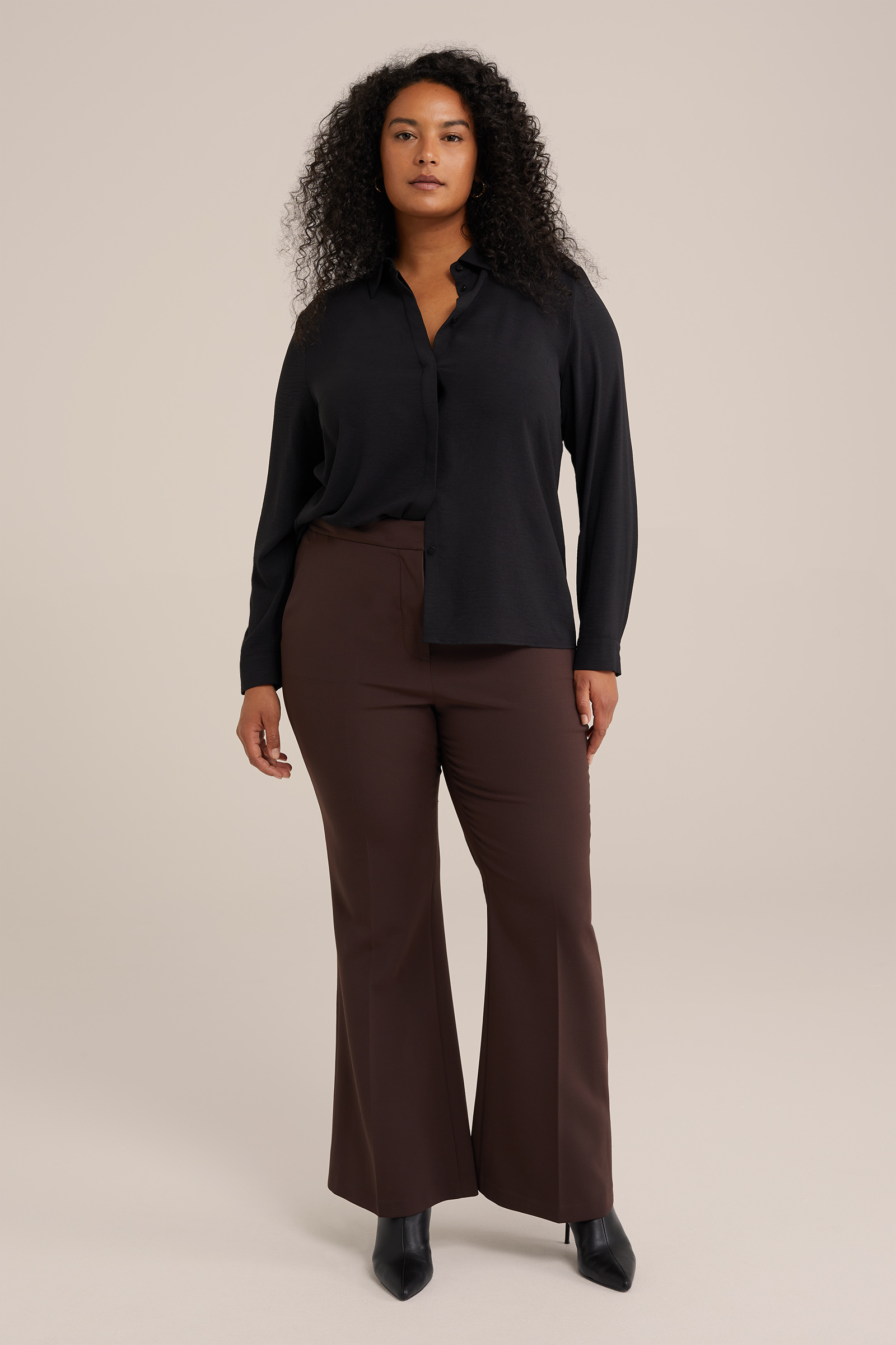 Dames regular fit blouse - Curve