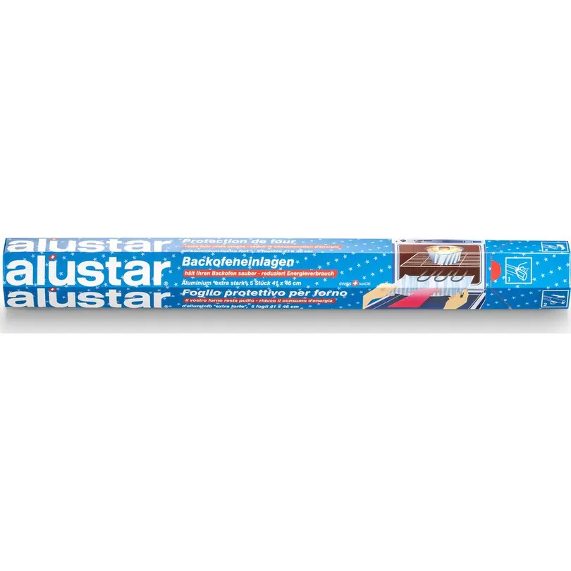 Backpapier 5er-Set Alustar