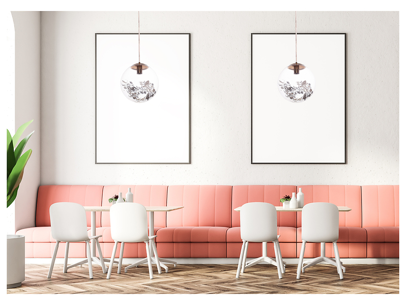 Lampa wisząca Flora szklana złota