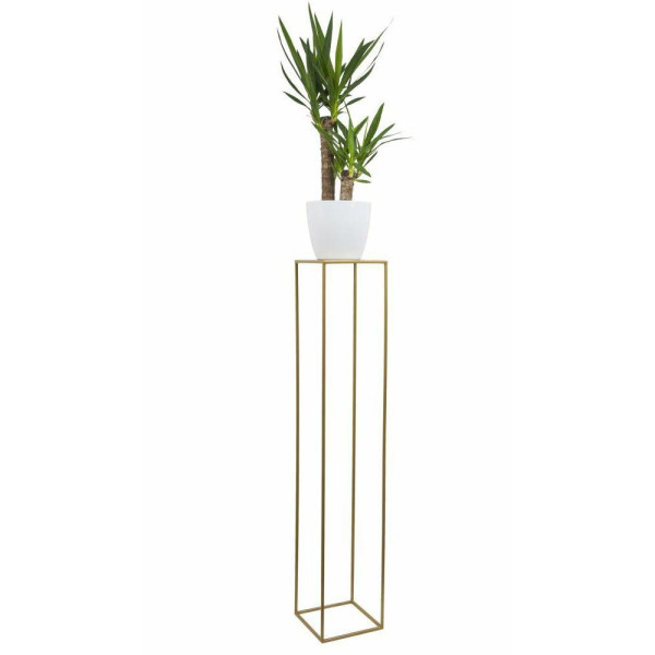 Złoty nowoczesny kwietnik stojący 130 cm LOFT