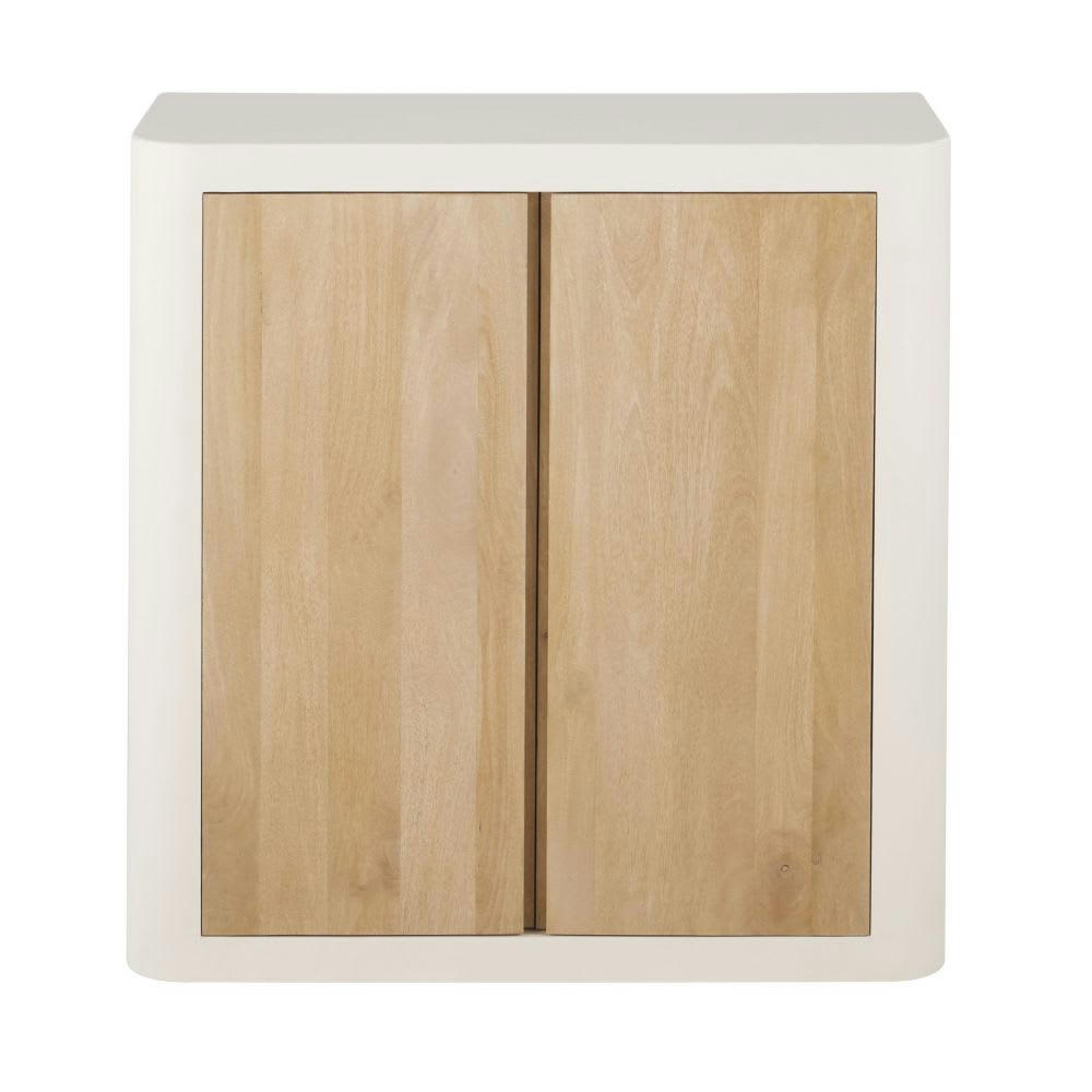 Sartene - Buffet 2 portes blanc crème