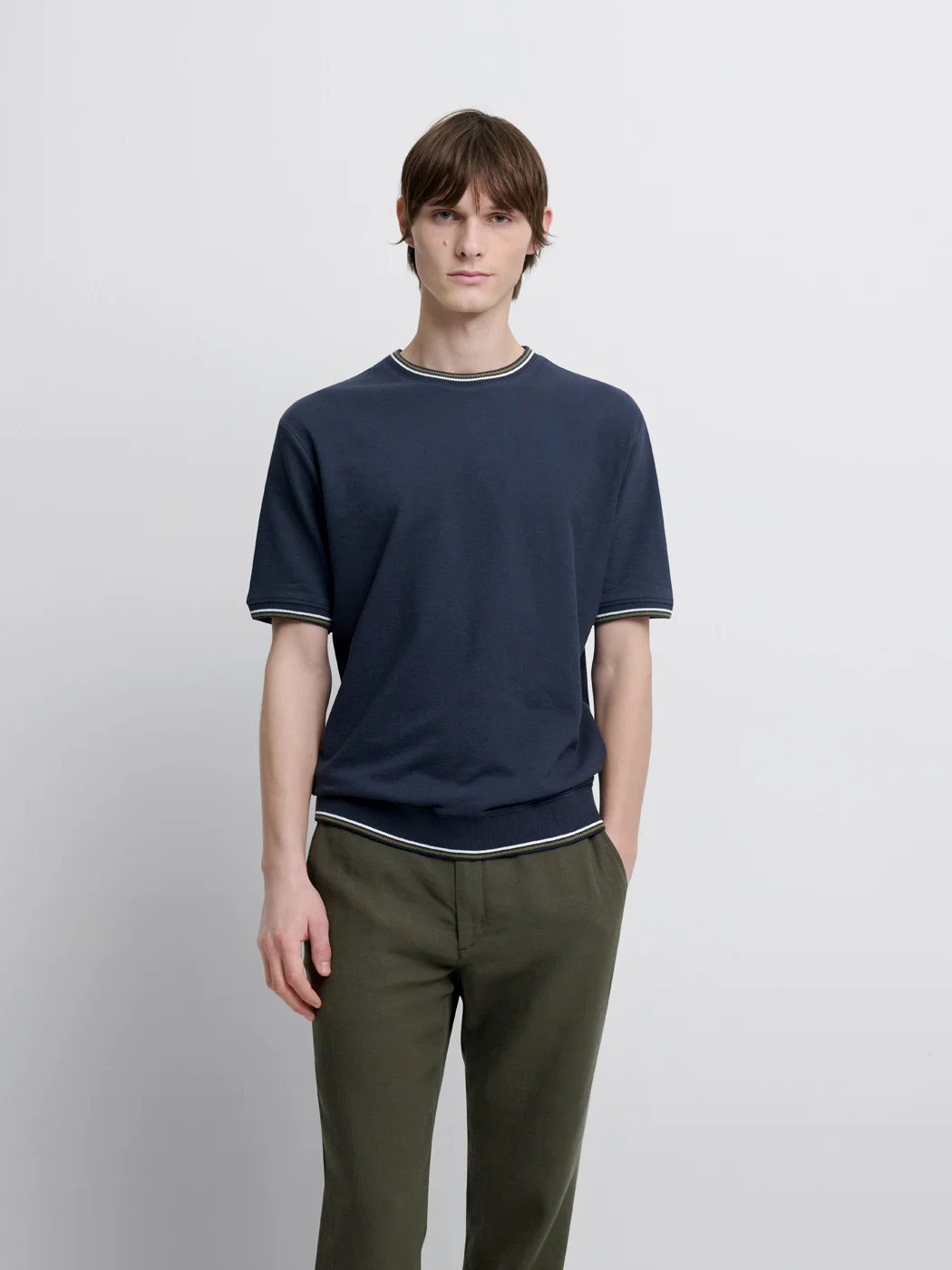 T-shirt col rond regular