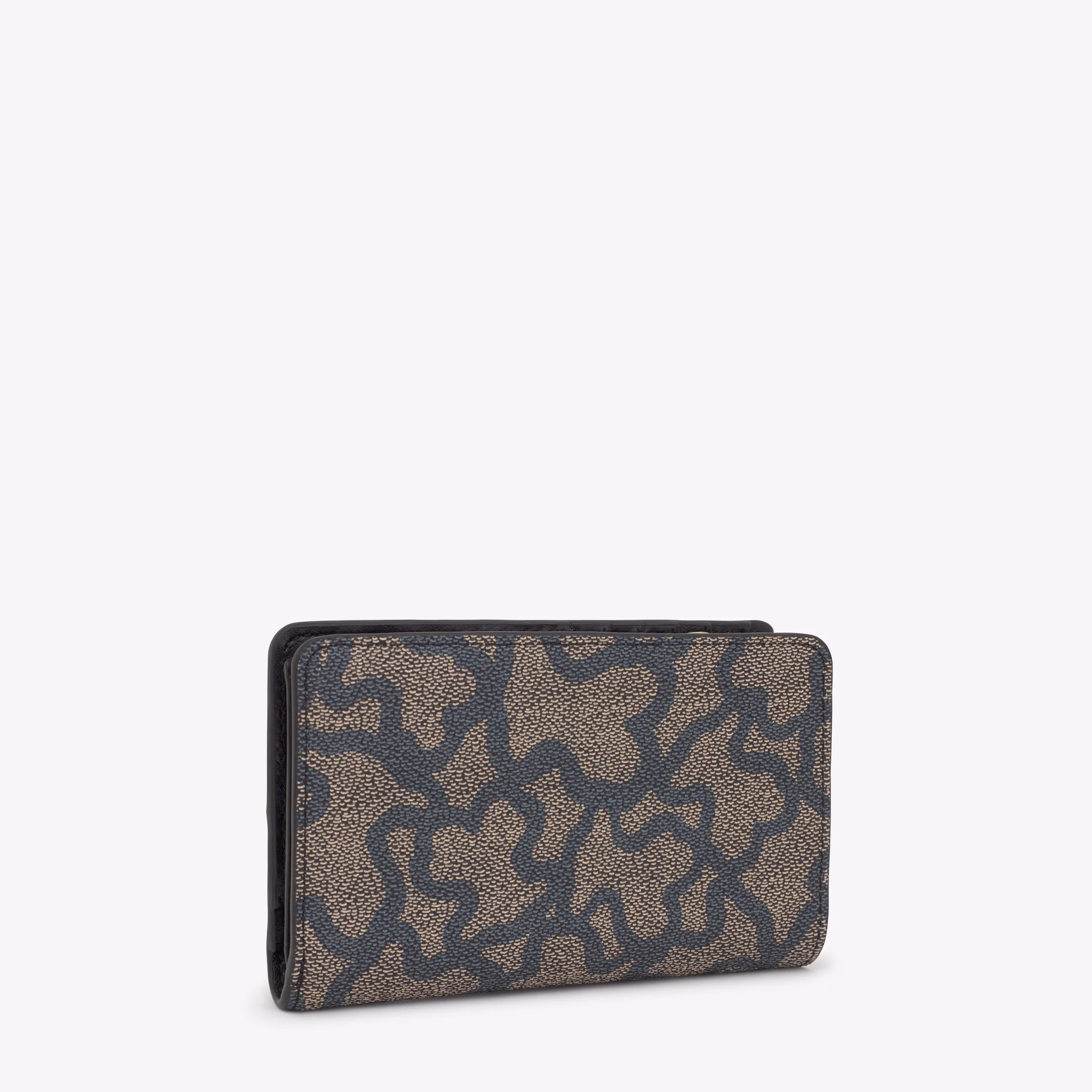 Cartera negra Kaos Icon