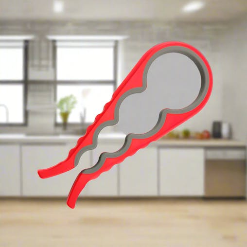 NNETM 4-in-1 Multi-Purpose Can Opener Non-Slip Grip