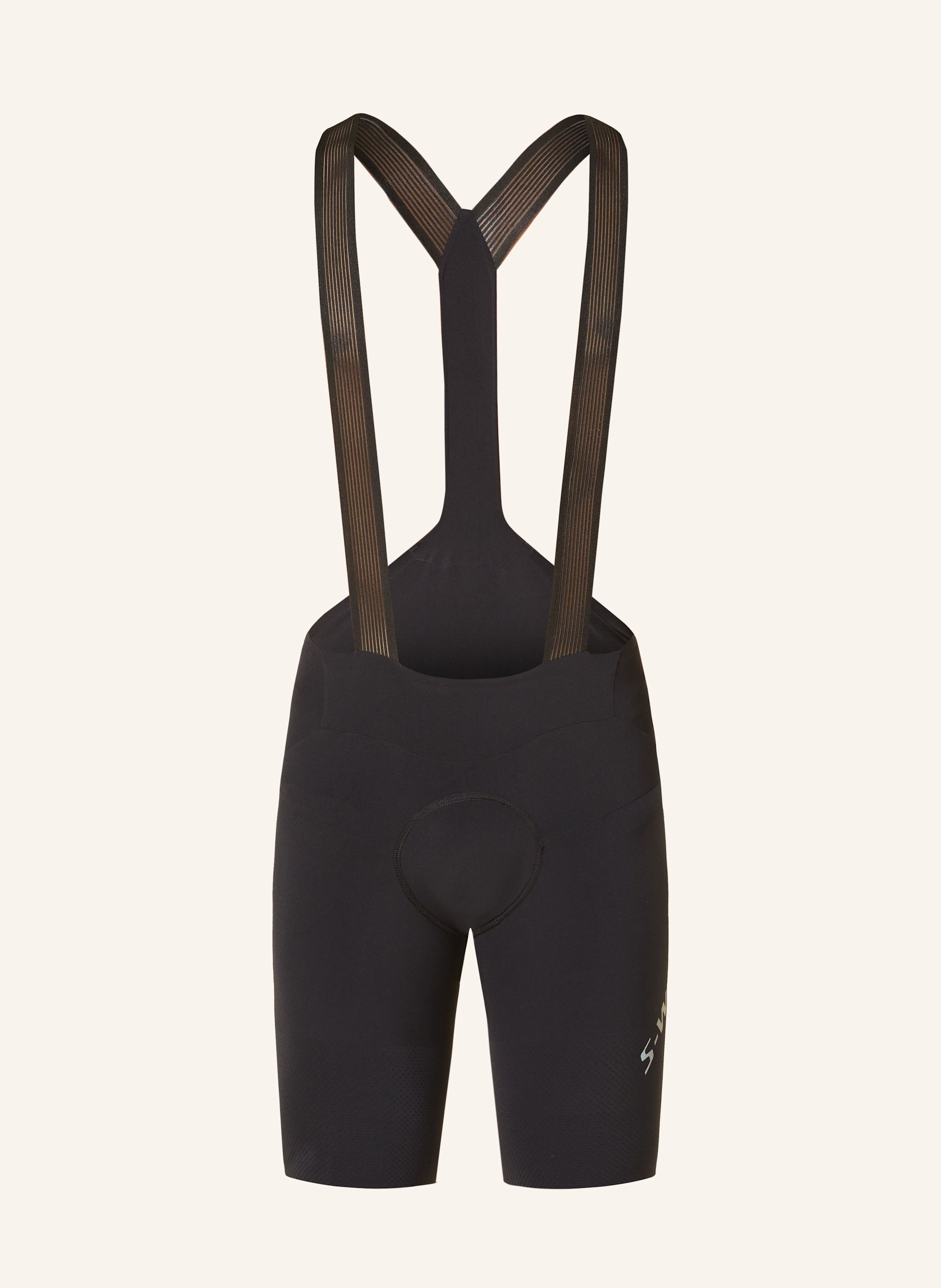 SPECIALIZED Radhose S-WORKS RACE BIB SHORT mit Trägern und gepolsterten Einsätzen