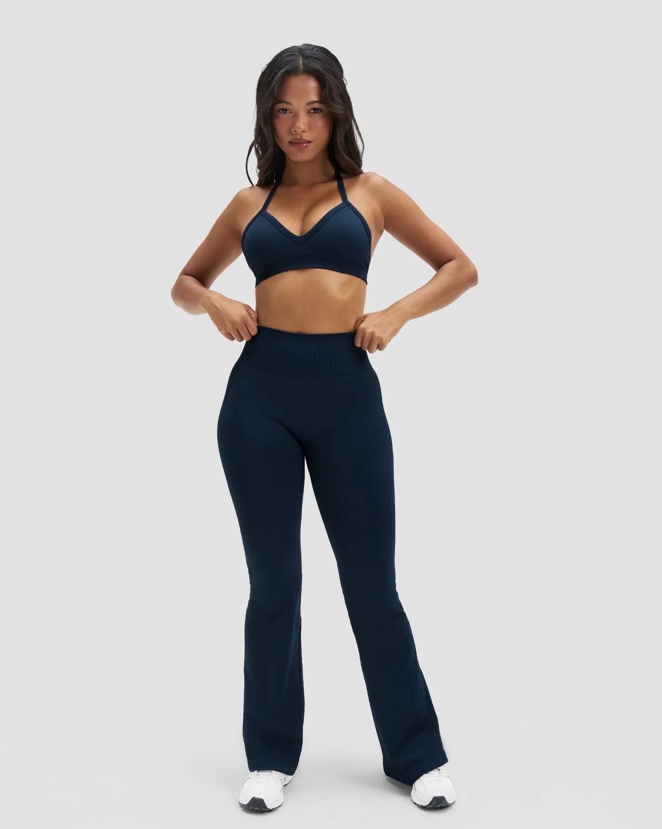 Elevate™ Sculpting High Waist Scrunch Flare | Midnight Navy